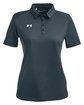Under Armour Ladies' Tech Polo STLH GR/ WH _008 OFFront