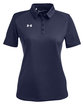 Under Armour Ladies' Tech Polo MD NVY/ WH  _410 OFFront