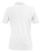 Under Armour Ladies' Tech Polo WHT/ MD GRY _100 OFBack