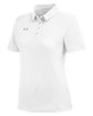 Under Armour Ladies' Tech Polo WHT/ MD GRY _100 OFQrt
