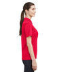 Under Armour Ladies' Tech Polo RED/ WHITE _600 ModelSide