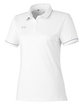 Under Armour Ladies' Tipped Teams Performance Polo WHT/ MD GRY _100 OFQrt