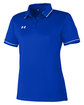 Under Armour Ladies' Tipped Teams Performance Polo ROYAL/ WHITE_400 OFQrt