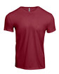 Threadfast Men's Liquid Jersey Short-Sleeve T-Shirt LIQUID CARDINAL OFFront