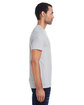 Threadfast Men's Liquid Jersey Short-Sleeve T-Shirt LIQUID SILVER ModelSide