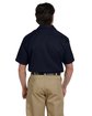 Dickies Men's 5.25 oz./yd² Short-Sleeve Work Shirt DARK NAVY ModelBack