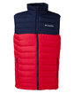 Columbia Men's Powder Lite Vest MTN RED/ COL NVY OFFront