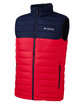 Columbia Men's Powder Lite Vest MTN RED/ COL NVY OFQrt