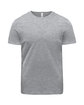 Threadfast Unisex Ultimate Cotton T-Shirt HEATHER GREY OFFront