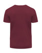 Threadfast Unisex Ultimate Cotton T-Shirt BURGUNDY OFBack