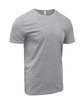 Threadfast Unisex Ultimate Cotton T-Shirt HEATHER GREY OFQrt