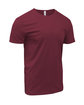 Threadfast Unisex Ultimate Cotton T-Shirt BURGUNDY OFQrt