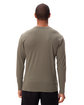 Threadfast Unisex Ultimate Long-Sleeve T-Shirt ARMY ModelBack