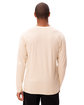 Threadfast Unisex Ultimate Long-Sleeve T-Shirt SAND ModelBack