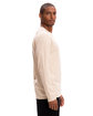 Threadfast Unisex Ultimate Long-Sleeve T-Shirt SAND ModelSide