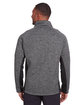 Spyder Men's Constant Full-Zip Sweater Fleece Jacket BLACK HTHR/ BLK ModelBack