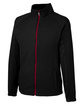 Spyder Men's Constant Full-Zip Sweater Fleece Jacket BLACK/ BLK/ RED OFQrt