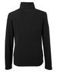 Spyder Men's Transport Quarter-Zip Fleece Pullover BLACK/ RED OFBack