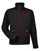 Spyder Men's Transport Soft Shell Jacket BLACK/ RED OFFront