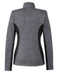 Spyder Ladies' Constant Full-Zip Sweater Fleece Jacket BLACK HTHR/ BLK FlatBack