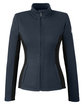 Spyder Ladies' Constant Full-Zip Sweater Fleece Jacket FRNTIER/ BLK/ WH FlatFront