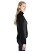 Spyder Ladies' Constant Full-Zip Sweater Fleece Jacket BLACK/ PLR/ RED ModelSide