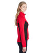 Spyder Ladies' Constant Full-Zip Sweater Fleece Jacket RED/ BLACK/ WHT ModelSide