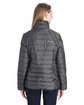 Spyder Ladies' Insulated Puffer Jacket POLAR/ ALLOY ModelBack