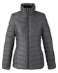 Spyder Ladies' Insulated Puffer Jacket POLAR/ ALLOY OFFront