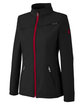 Spyder Ladies' Transport Soft Shell Jacket BLACK/ RED OFQrt