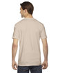 American Apparel Unisex Fine Jersey Short-Sleeve T-Shirt CREME ModelBack
