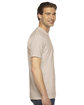 American Apparel Unisex Fine Jersey Short-Sleeve T-Shirt CREME ModelSide