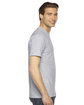 American Apparel Unisex Fine Jersey Short-Sleeve T-Shirt ASH GREY ModelSide