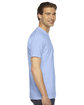 American Apparel Unisex Fine Jersey Short-Sleeve T-Shirt BABY BLUE ModelSide