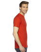 American Apparel Unisex Fine Jersey Short-Sleeve T-Shirt ORANGE ModelSide