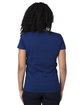 Threadfast Ladies' Ultimate V-Neck T-Shirt NAVY ModelBack