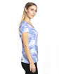 Threadfast Ladies' Ultimate V-Neck T-Shirt PALM PARADISE ModelSide