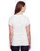 Threadfast Ladies' Triblend Short-Sleeve T-Shirt SOLID WHT TRBLND ModelBack
