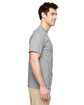 Jerzees Adult DRI-POWER ACTIVE Pocket T-Shirt ATHLETIC HEATHER ModelSide