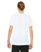 Bella + Canvas Unisex Jersey T-Shirt WHITE ModelBack