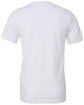 Bella + Canvas Unisex Jersey T-Shirt WHITE FlatBack