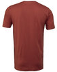 Bella + Canvas Unisex Jersey T-Shirt RUST FlatBack