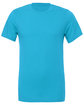 Bella + Canvas Unisex Jersey T-Shirt AQUA FlatFront