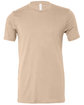 Bella + Canvas Unisex Jersey T-Shirt TAN FlatFront