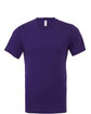 Bella + Canvas Unisex Jersey T-Shirt TEAM PURPLE OFFront