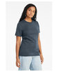 Bella + Canvas Unisex Jersey T-Shirt VINTAGE NAVY ModelSide
