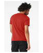 Bella + Canvas Unisex Heather CVC T-Shirt SOLID RED BLEND ModelBack