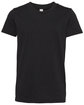 Bella + Canvas Youth Jersey T-Shirt VINTAGE BLACK FlatFront