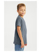 Bella + Canvas Youth Jersey T-Shirt STEEL BLUE ModelSide