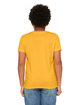 Bella + Canvas Youth CVC Jersey T-Shirt HTHR YLLOW GOLD ModelBack